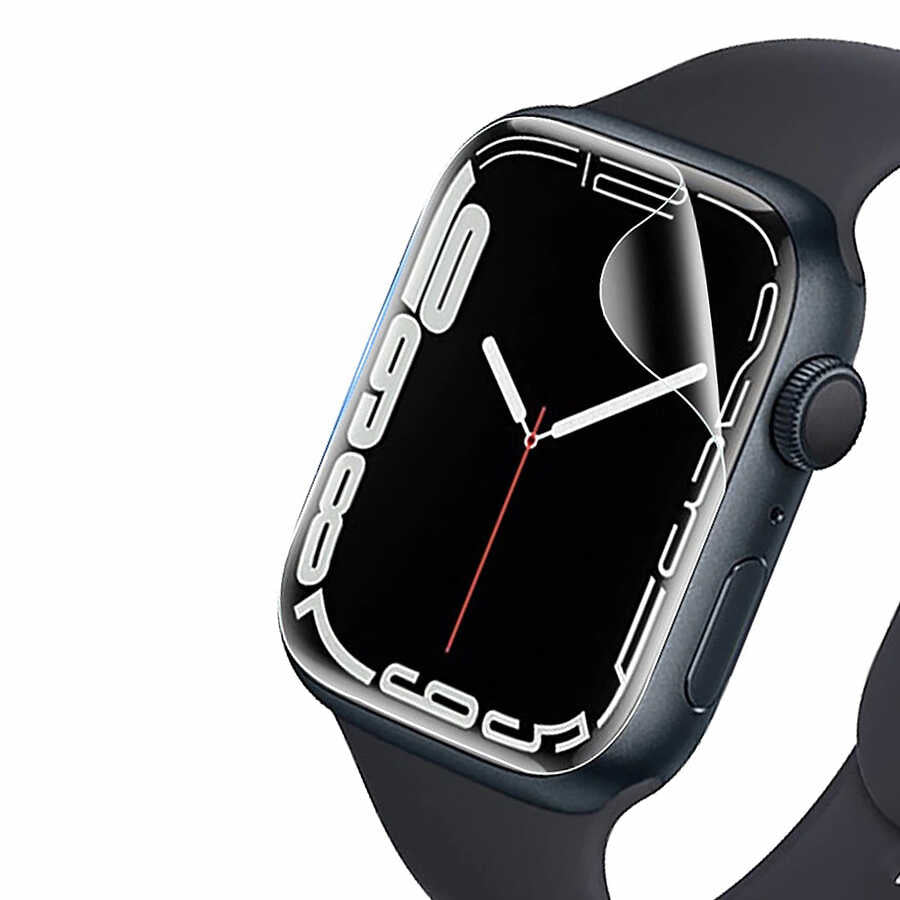 Apple Watch 7 45mm Go Des 2 in 1 Screen Protector Black 
