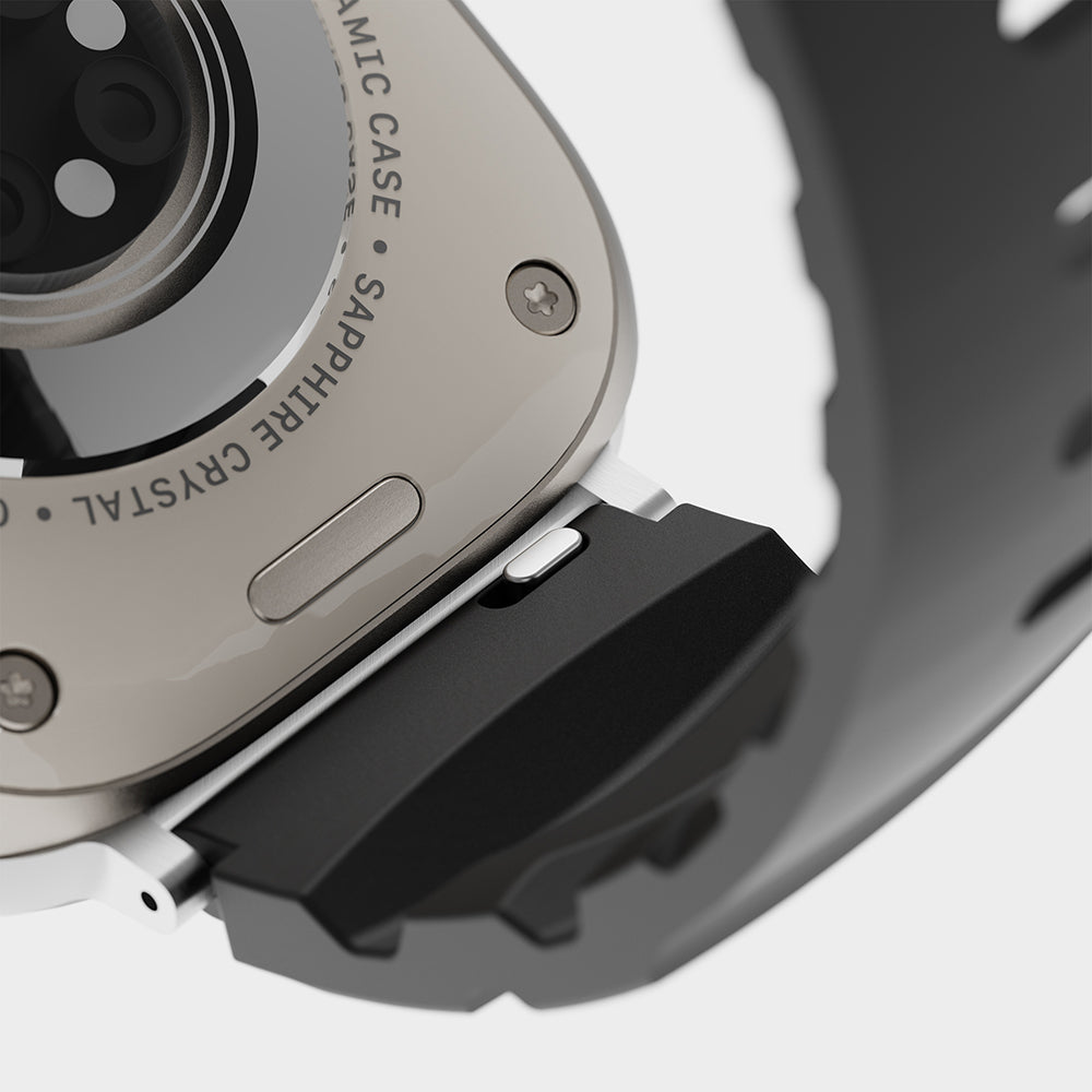 Apple Watch 7 45mm KRD-143 Silikon Kordon Sarı