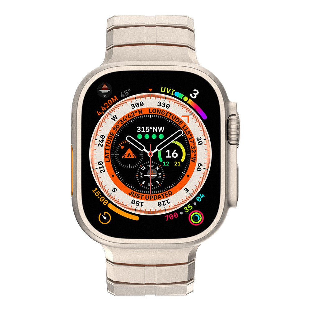 Apple Watch 7 45mm Mohseven iWatch Titancore No.1 Metal Kordon