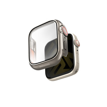 Apple Watch 7 45mm SkinArma Gado Pro Digital Crown Protective Case and Screen Protector Black 