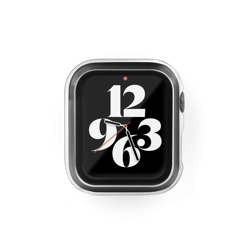 Apple Watch 7 45mm SkinArma Gado Hard Silicone Case and Screen Protector Colorless 