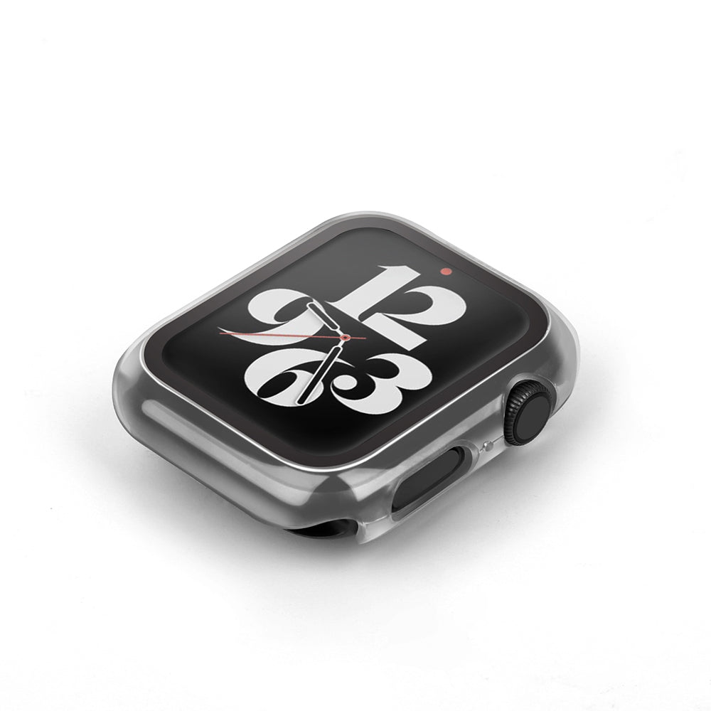 Apple Watch 7 45mm SkinArma Gado Hard Silicone Case and Screen Protector Colorless 