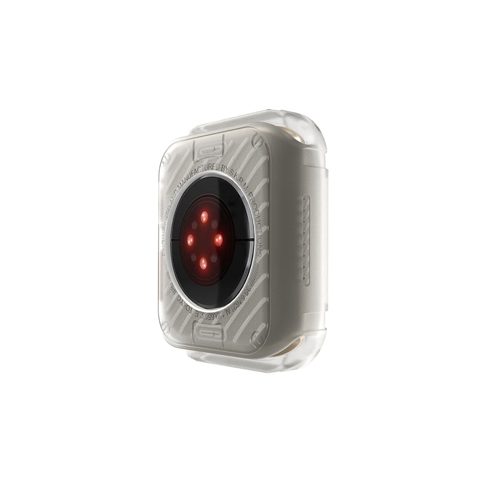 Apple Watch 7 45mm SkinArma Kurono Frosted Design Hard PC Case Protector Gray 