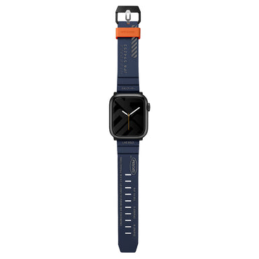 Apple Watch 7 45mm SkinArma Shokku Silicone Band Electric Yellow 