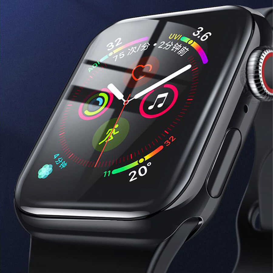 Apple Watch 7 45mm Wiwu iVista Watch Screen Protector Black 