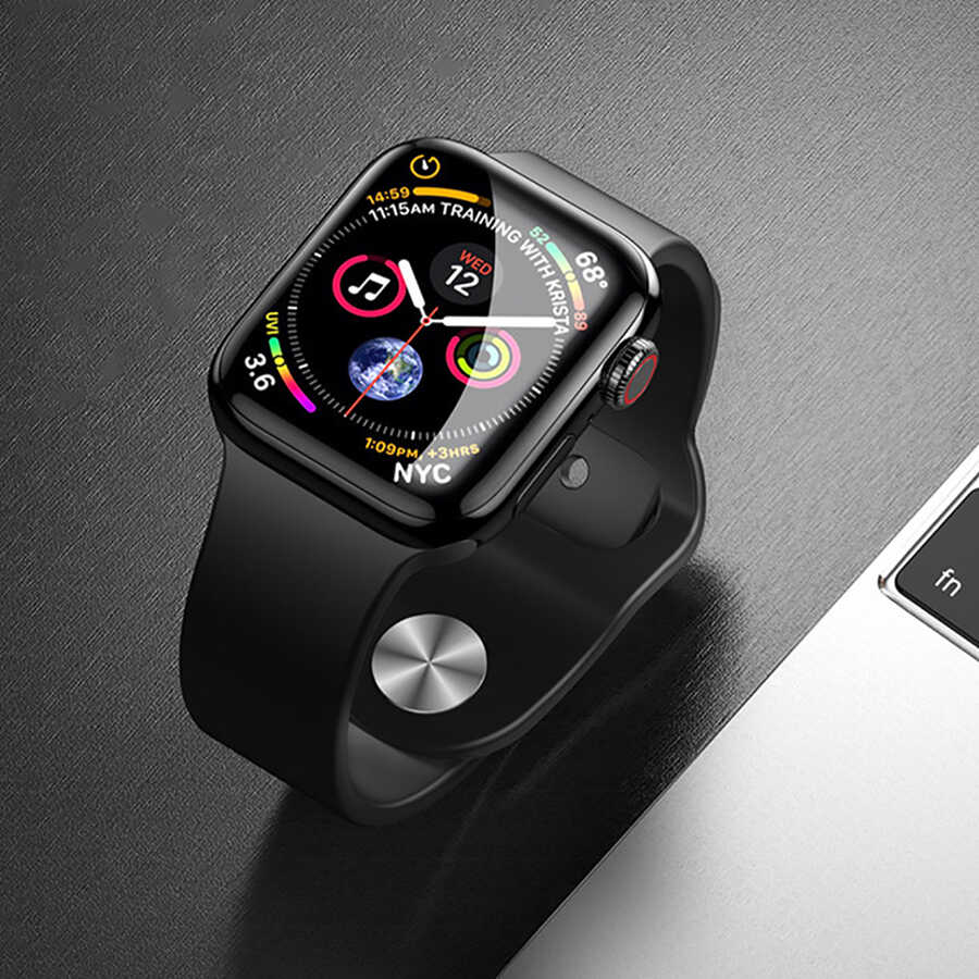 Apple Watch 7 45mm Wiwu iVista Watch Screen Protector Black 