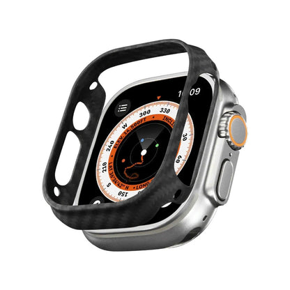 Apple Watch Ultra 49mm 600D Aramid Fiber Classic Serisi Kasa Koruyucu Pitaka Air Case Mavi