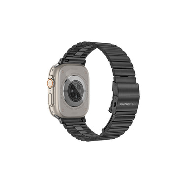 Apple Watch Ultra 49mm Amazingthing Titan Steel Metal Kordon Gümüş