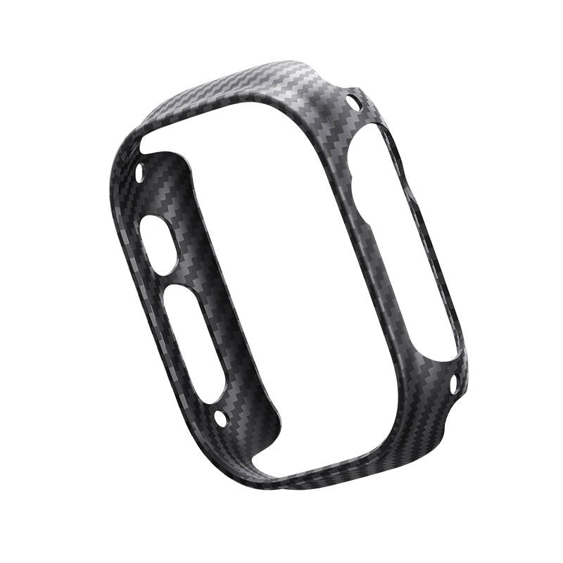 Apple Watch Ultra 49mm Benks 600D Kevlar Kasa Koruyucu Siyah