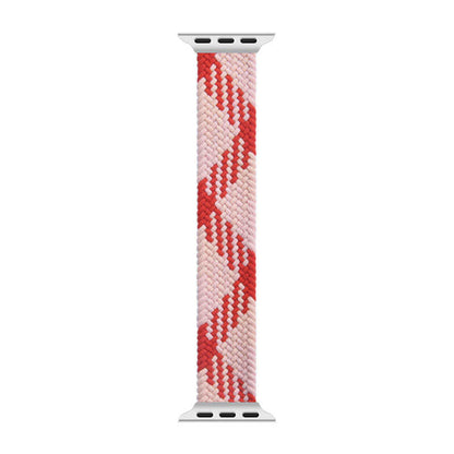 Apple Watch Ultra 49mm Kordon Wiwu Braided Solo Loop Contrast Color Small Strap Kayış
