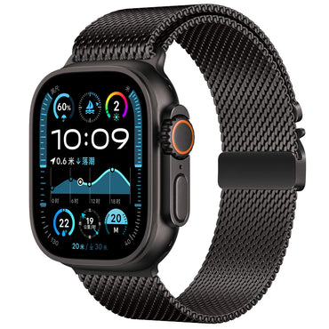 Apple Watch Ultra 49mm Zore KRD-121 Metal Mesh Band Pink