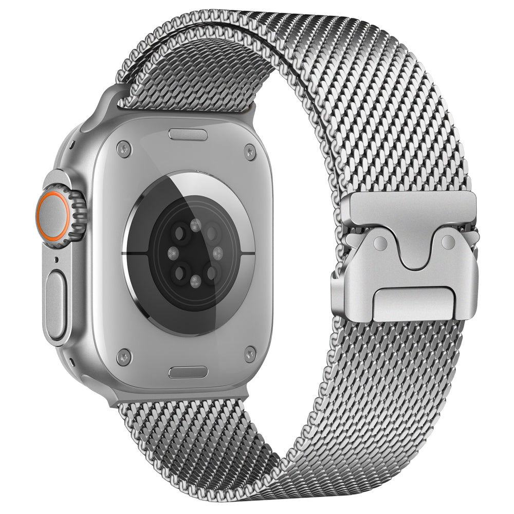 Apple Watch Ultra 49mm Zore KRD-121 Metal Mesh Band Pink