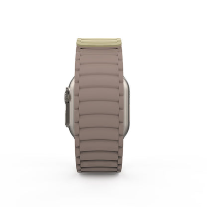 Apple Watch Ultra 49mm Zore KRD-122 Silikon Kordon Strap Kayış Siyah-Turuncu