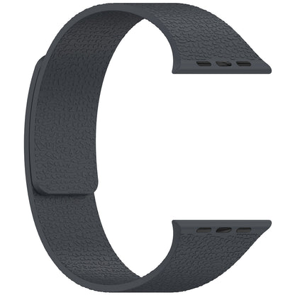 Apple Watch Ultra 49mm Zore KRD-136 Kabartma Desenli Silikon Kordon Açık Yeşil