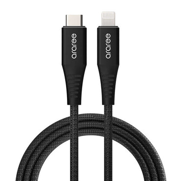 Araree Lightning To PD Cable Black 