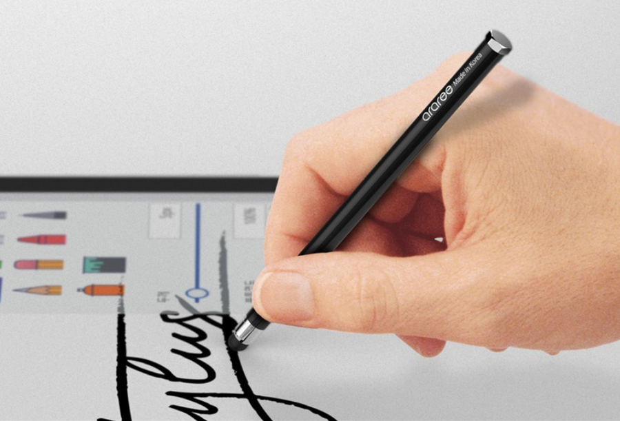 Araree Stylus Touch Drawing Pen Black 
