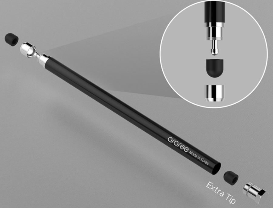 Araree Stylus Touch Drawing Pen Black 