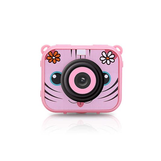 Ausek AT-G20G Çocuk Fotoğraf Makinası Pembe