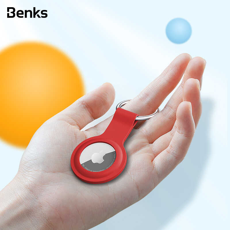 Benks Airtag Silikon Kılıf Siyah
