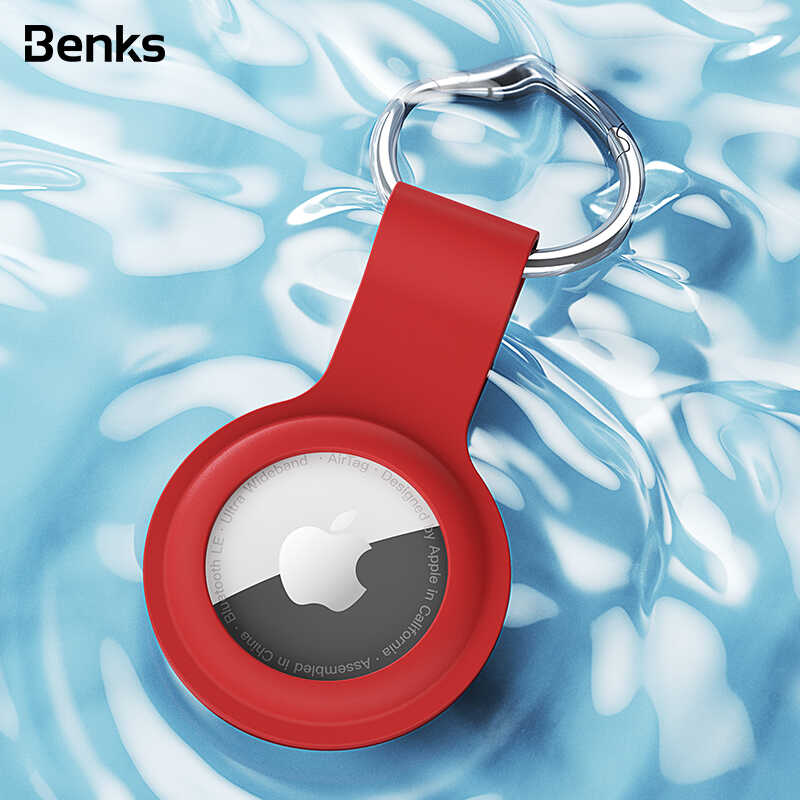Benks Airtag Silikon Kılıf Siyah