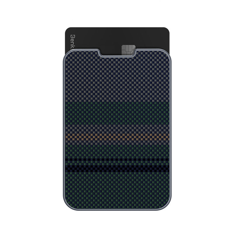 Benks ArmorGo 600D Aramid Fiber Magnetik Standlı Kartlık Gold