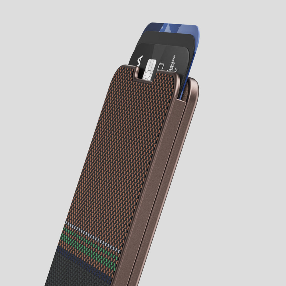 Benks ArmorGo 600D Aramid Fiber Magnetik Standlı Kartlık Gold