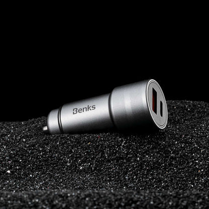 Benks C28 Fast Charging PD Araç Şarj Aleti Kırmızı