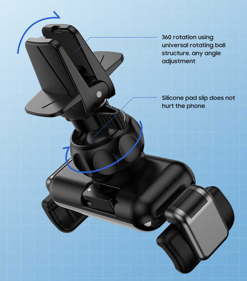 Benks CZ01 Car Phone Holder Gray