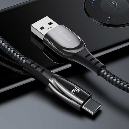 Benks D40 25W Type-C Usb Kablo 1.2M Beyaz