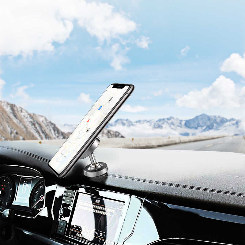 Benks H16 Magnetic Car Phone Holder Gray
