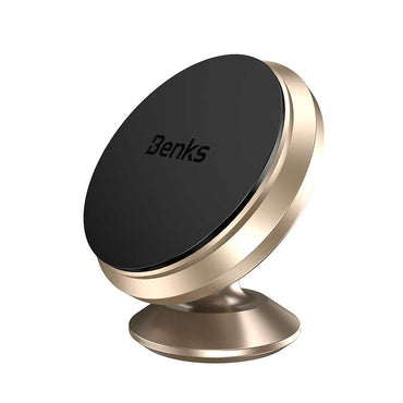Benks H10 Magnetic Car Mount (Dash Board) Car Phone Holder Gray
