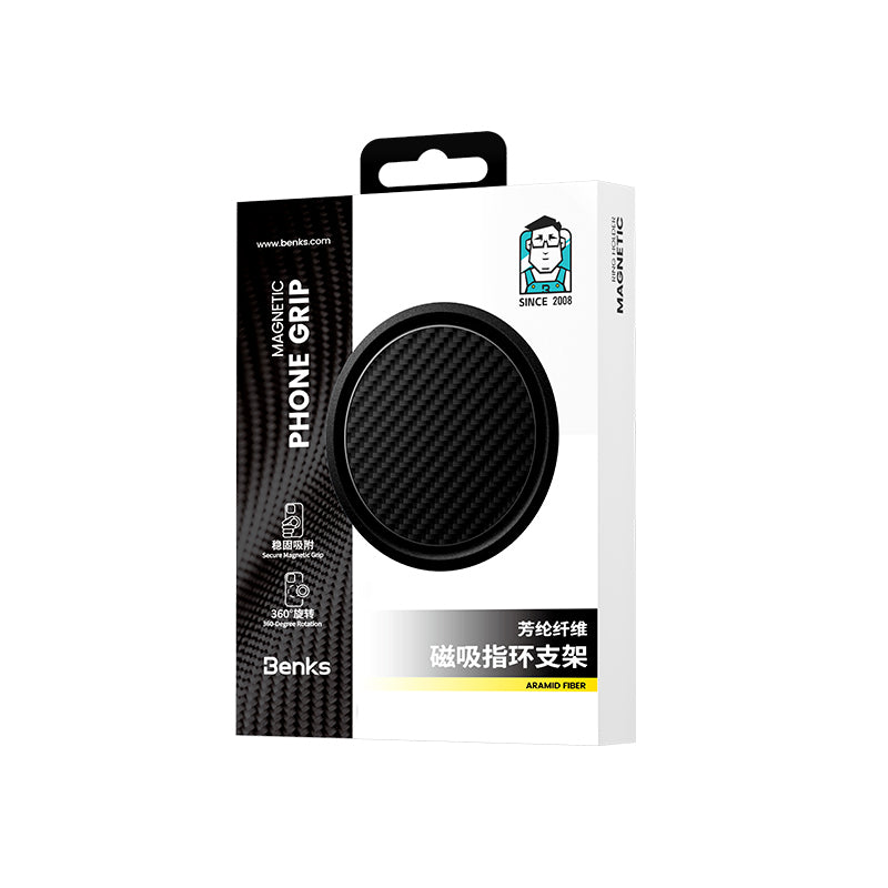 Benks L56 Magnetik 360 Derece Dönebilen ArmorPop Kevlar Tasarımlı Parmak Ring Stand Yeşil