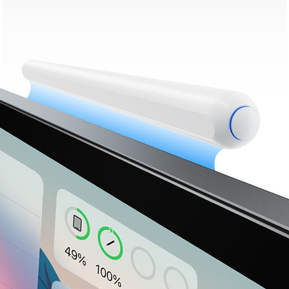 Benks Magnetik Wireless Şarj Özellikli Palm Rejection Kapasitif Dokunmatik Çizim Kalemi Beyaz