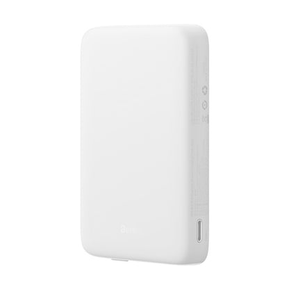 Benks MP07 M-safe Magnetik İnce Tasarımlı Powerbank 10000mAh iPhone 12-13-14 Serisi Beyaz