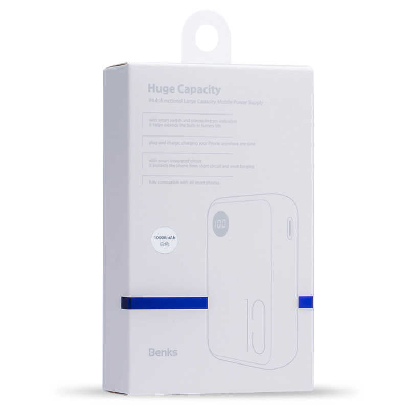 Benks PB10 Huge Capacity Powerbank Beyaz