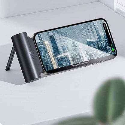 Benks PB15 Taşınabilir Standlı Lightning Portlu Powerbank 5000mAh Siyah