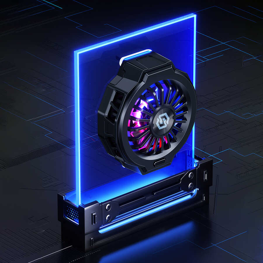 Benks SR07 Storm Phone Cooling Fan Black 