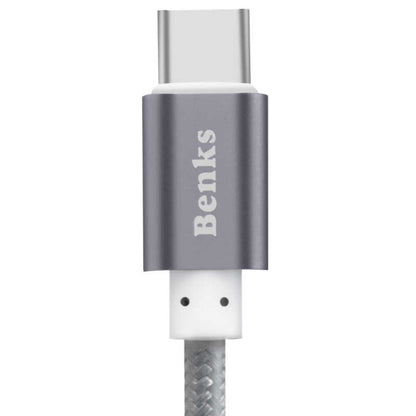 Benks Type-C Kablo Gri