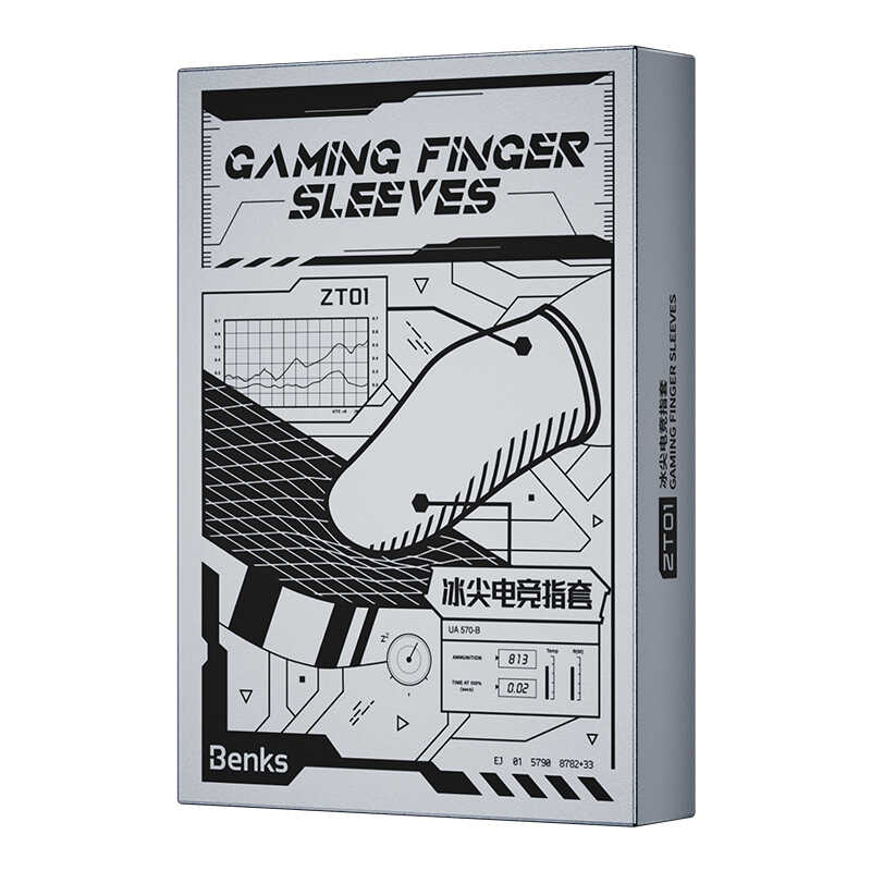 Benks ZT01 Non-Slip Gaming Finger Black