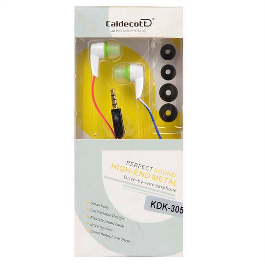 Caldecott KDK-305 MP3 Stereo Headphones Green