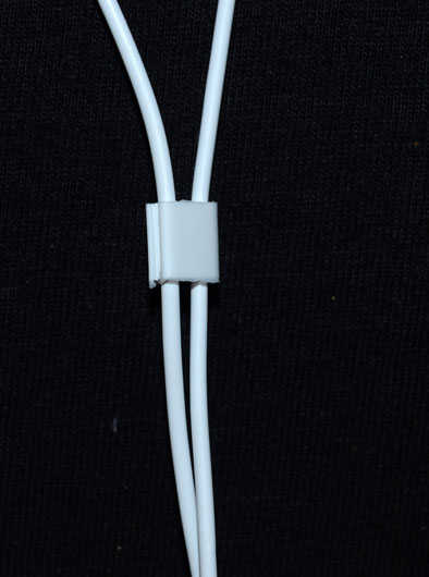 Double Spring 3.5mm Input Headphones White