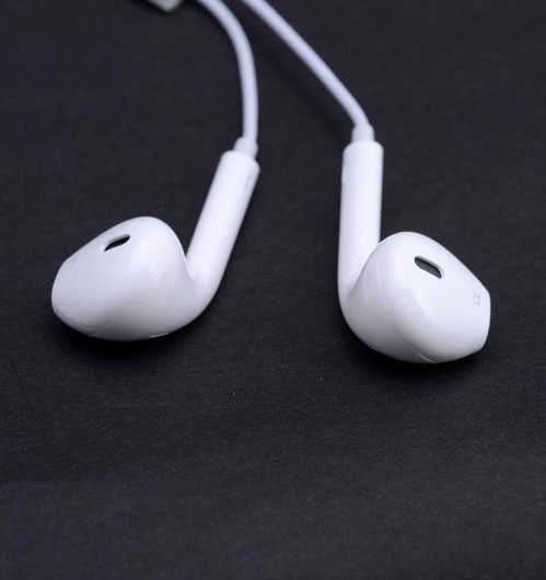 Double Spring 3.5mm Input Headphones White
