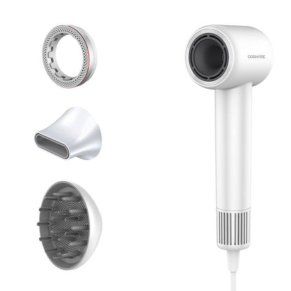 Coshare HD10E SuperFlow1 İyon Teknolojili Isı Dereceli Led Işıklı Saç Kurutma Fön Makinesi Siyah