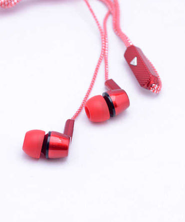 DK71i Mp3 Headphones with Remote Control Red