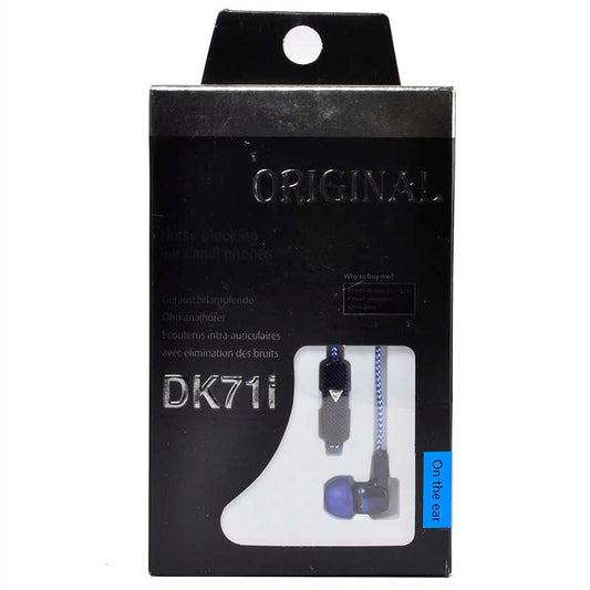 DK71i Mp3 Headphones with Remote Control Blue