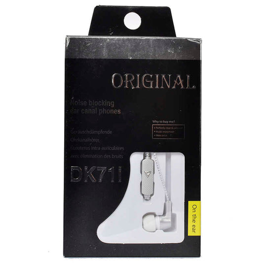 DK71i MP3 Headphones with Remote Control Gray