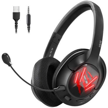 Eksa Airjoy Pro 3.5mm Headphones Black