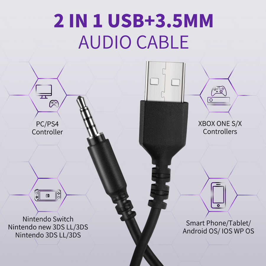 Eksa Airjoy Pro 3.5mm Headphones Black