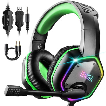 Eksa E1000S 3.5mm Headphones Black 