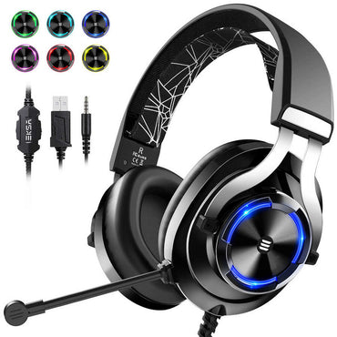 Eksa E3000 3.5mm Headphones Black 